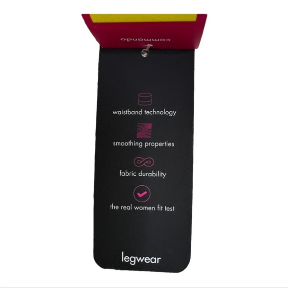 NEW Commando All Over Sequin Sculptwear Legging Pants in Wine Large - Picture 6 of 15